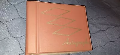 Vintage 1950s - 1960s Autograph Book With Signatures Throughout Book High School • $40