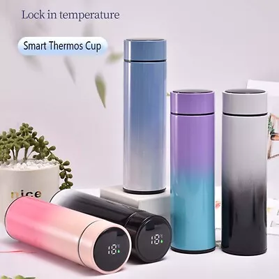 Stainless Steel Water Bottle Double Wall Insulated Drink Cup Flask Sport Thermos • $19.08