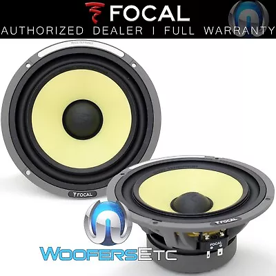 Focal W/hdk-165 Harley Davidson Road Street Glide 6.5  K2 Power Speakers Mids • $579.99