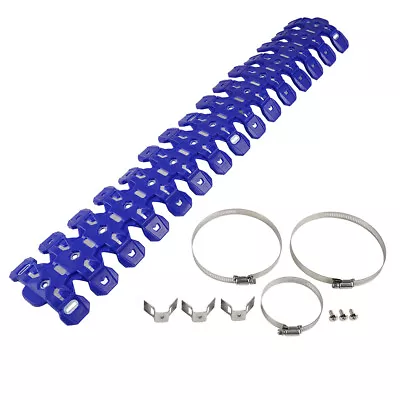 Motorcycle Pipe Heat Shield Cover Guard For Yamaha YZ125 YZ250 2005-2023 Blue • $26.39