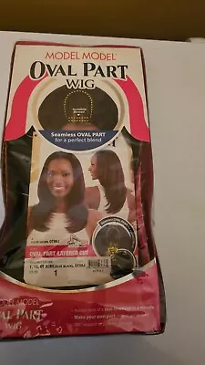 Model Model Oval Part Wig Layered Cut Wig Color 1 • $12.99