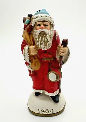 Memories Of Santa 1904 Figurine Ornament 5  Tall Christmas Reproductions 1987 • $16.45