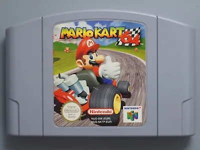 Mario Kart 64 *100% GENUINE* PAL Cartridge Only For Nintendo 64 N64 VGC • $94.95