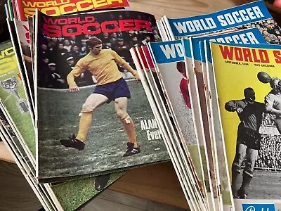 World Soccer Magazines 1960s 1970s And 1980s • £5.50