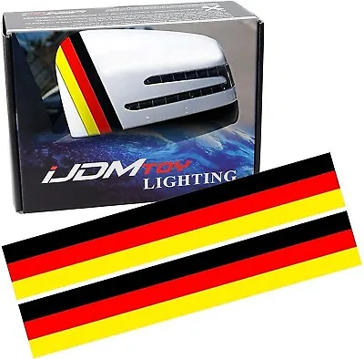 $7.99 • Buy 2pc 9  Euro Color Stripe Decal Stickers For Car Exterior Or Interior Decoration