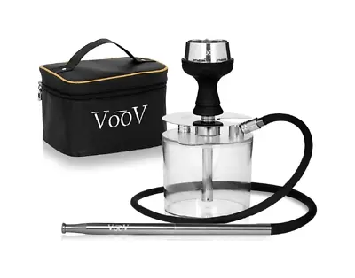 Voov Modern Hookah Set Portable Acrylic Original Design Silicone Bowl Smoke New • $72.98