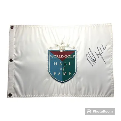 PHIL MICKELSON Authentic Signed Autographed World HALL OF FAME Flag COA ASC • $299.99