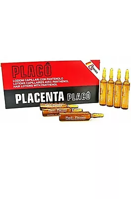 PLACENTA PLACO  TREATMENT AMPOULES AGAINST HAIR LOSS 12X10ml • £10.99