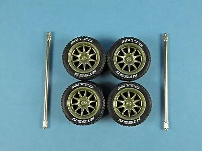 1/64 Wheels 1/64 Wheel & Tire Set Real Riders Volk Racing CE28 Bronze • $4.99