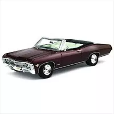 1:43 Truescale Chevrolet Impala Ss Convertible Plum 1967 Tsm134312 Model • $131.26