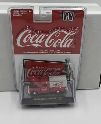 1:64 M2 Machines 1949 Studebaker 2r Pick Up Truck Coca-cola • $69.99