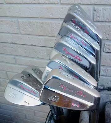 Mizuno MS-5 Iron Set 3-9+Pw Dynamic Steel Shaft Flex-S 8pcs Golf Clubs Japan • $121.77