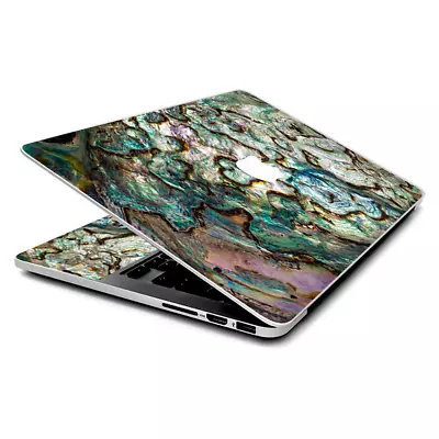 Skin Wrap For MacBook Pro 15 Inch Retina  Abalone Shell Gold Underwater • $16.98