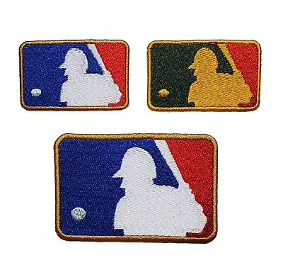 Batterman Logo World Series MLB Baseball Fully Embroidered Iron On Patch • $6.95