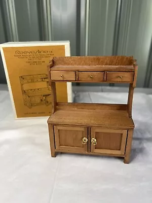 Vintage Reeves Line Pennsylvania Dry Sink Dollhouse Miniature W Original Box New • $16.95