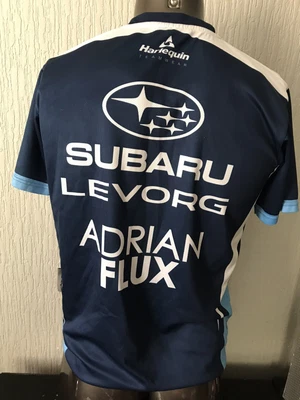 £35 • Buy ADRIAN FLUX SUBARU SHIRT RACING SHIRT RARE MENS MEDIUM Subaru Team Shirt BTCC