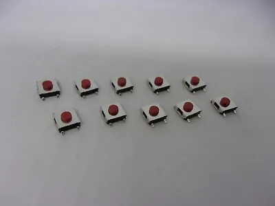 10 Pcs Pack Lot 6x6x3.1mm Momentary Push Micro Button Tactile Switch SMD 4 Pins • $10.83