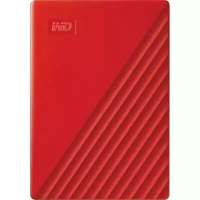 WD My Passport 2TB USB 3.0 Portable Hard Drive - Red • $128