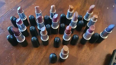Set Of 16 MAC Lipsticks Many Discontinued Vintage Read Desxcription! • $19