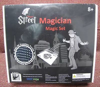 Street Magician Magic Set Over 80 Possible Tricks With Storage Bag NEW In Box 8+ • $25