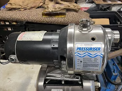 Amtrol RP-5 Pressurizer Pump W/ Tank Booster Water 1/2Hp 115/230 Stainless Video • $49.99