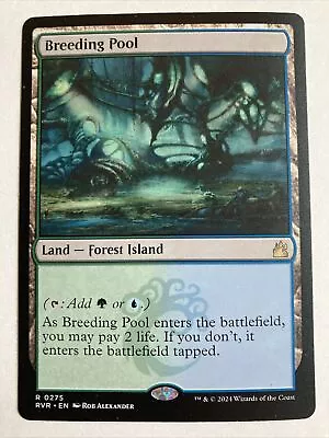 Breeding Pool 1x Ravnica Remastered MTG X1 NM Rare • $19