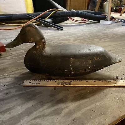 Black Duck Decoy Hollow J Eugene Hendrikson New Jersey • $125