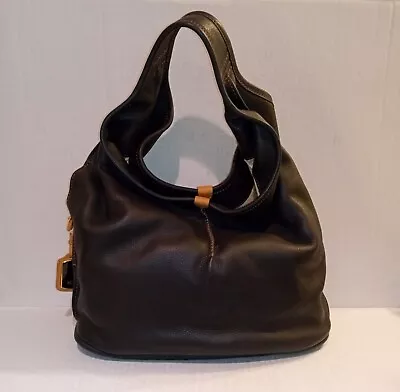 UGG Australia Black Pebble Leather Hobo Handbag Style #HO003 NWT $335 MSRP • $229.99