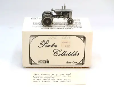 $19.99 • Buy Vintage 2 1/2  Case Pewter Spec-Cast Tractor With Box