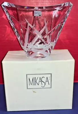 7” Mikasa Flame D’Amore Slovenia Vase W/ Box • $65