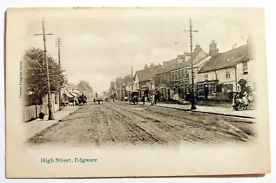 Postcard - HIGH STREET EDGWARE BARNET LONDON Chester Vaughan (JOH21-2) • £9.99