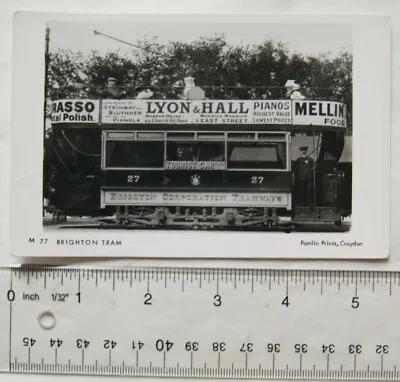 £3 • Buy 1960/70s Postcard Brighton Tram