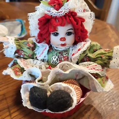 Marie Osmond Collectible Christmas Morning Miniature Muffin Doll • $15