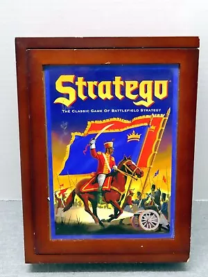 Stratego Game Vintage Bookshelf Edition In Wooden Box • $25.96