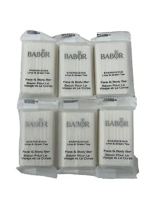 6 Babor Lime & Green Tea Face & Body Bar ~ 1 Oz. Travel Size Energizing • $8.12