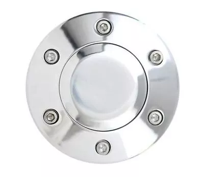 6 Hole Horn Button Polished For Aftermarket Steering Wheels Like NRG MOMO FS • $32.30