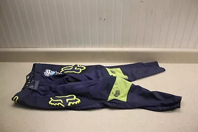 Fox Racing Suzuki 360 Pants Size 28 Gear MX Off Road Mesh Green Blue 5190 CC2 • $111.11