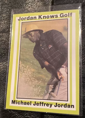 Michael Jordan MICHAEL KNOWS GOLF AAMER SPORT Oddball RARE • $4.99