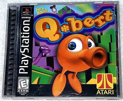 Sony PlayStation 1 Q*bert With Manual • $9