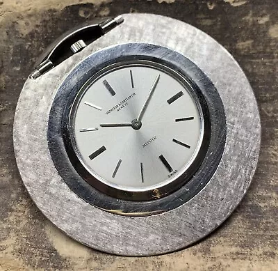 $3754.75 • Buy 1970s 18k WG Vacheron Constantin Meister Extra Slim Pocket Watch Ref 6345