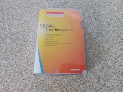 Microsoft Office Small Business 2007 Upgrade W/Key Written On CD • $6.10