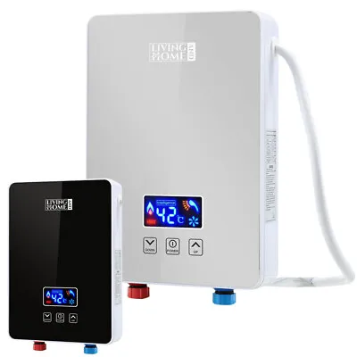 Electric Tankless Instant Hot Water Heater Boiler For Kitchen Bathroom Caravan • £79.95