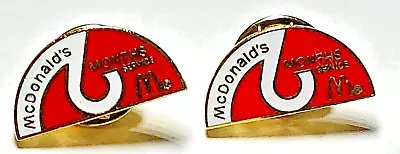 McDonald's 6 Month Service Lapel Pins Lot Of 2 (061923) • $7.95