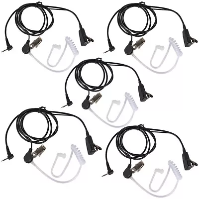 5x Covert Acoustic Tube Earpiece For Motorola Talkabout T6200C T5800 T7200 T5720 • $23.99