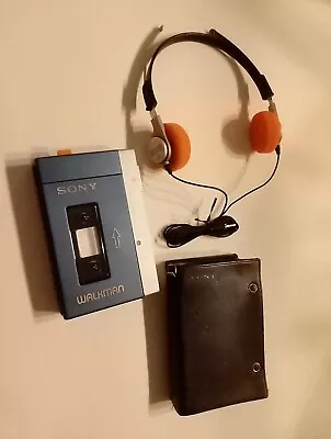 Sony Walkman TPS-L2 Tape Cassette Player VINTAGE WM MDR-3 • £685