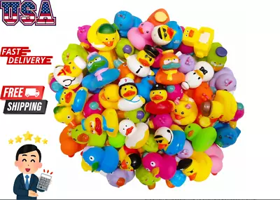 Rubber Ducks In BulkAssortment Duckies For Jeep Ducking Floater Duck Bath Toys! • $27.99