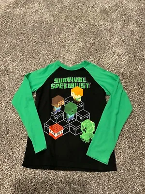 Boys Top From Minecraft Size 10/12 • $2.50