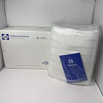 Sealy Warming Mattress Pad Queen Size 60in X 80in  Warm & Cozy Non-woven • $59.99