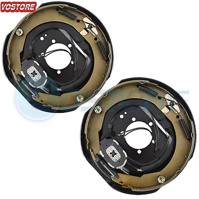 1 Pair New 12  X 2  Electric Trailer Brake Assembly Kit For 5200-7000 Lbs Axle • $96.50