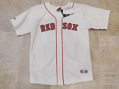 Boston Red Sox Youth 14-16 Large Home Vintage Jersey Manny Ramirez #24 NEW NWT • $24.99
